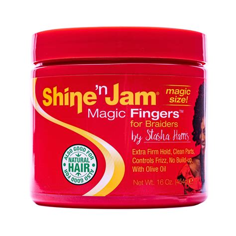 Glitter and jam magic fingers for braiders